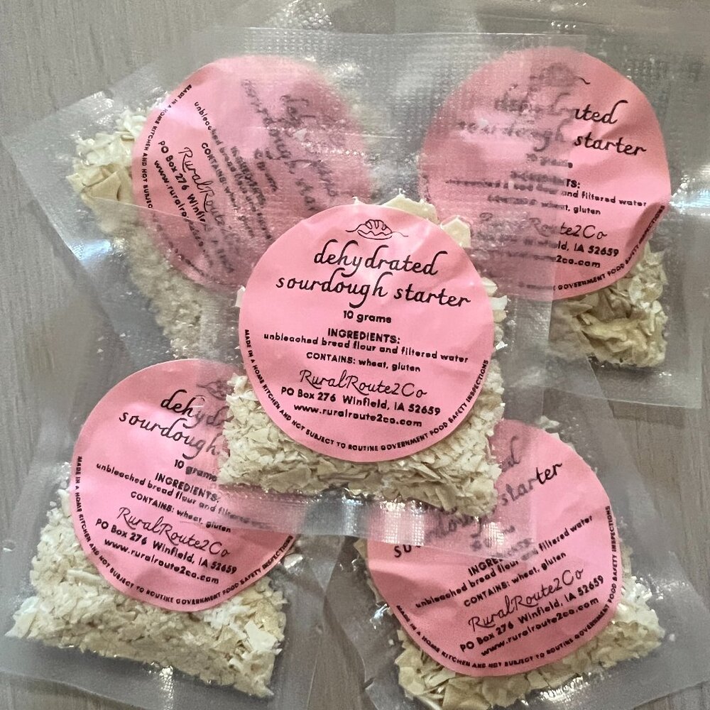 dehydrated sourdough starter